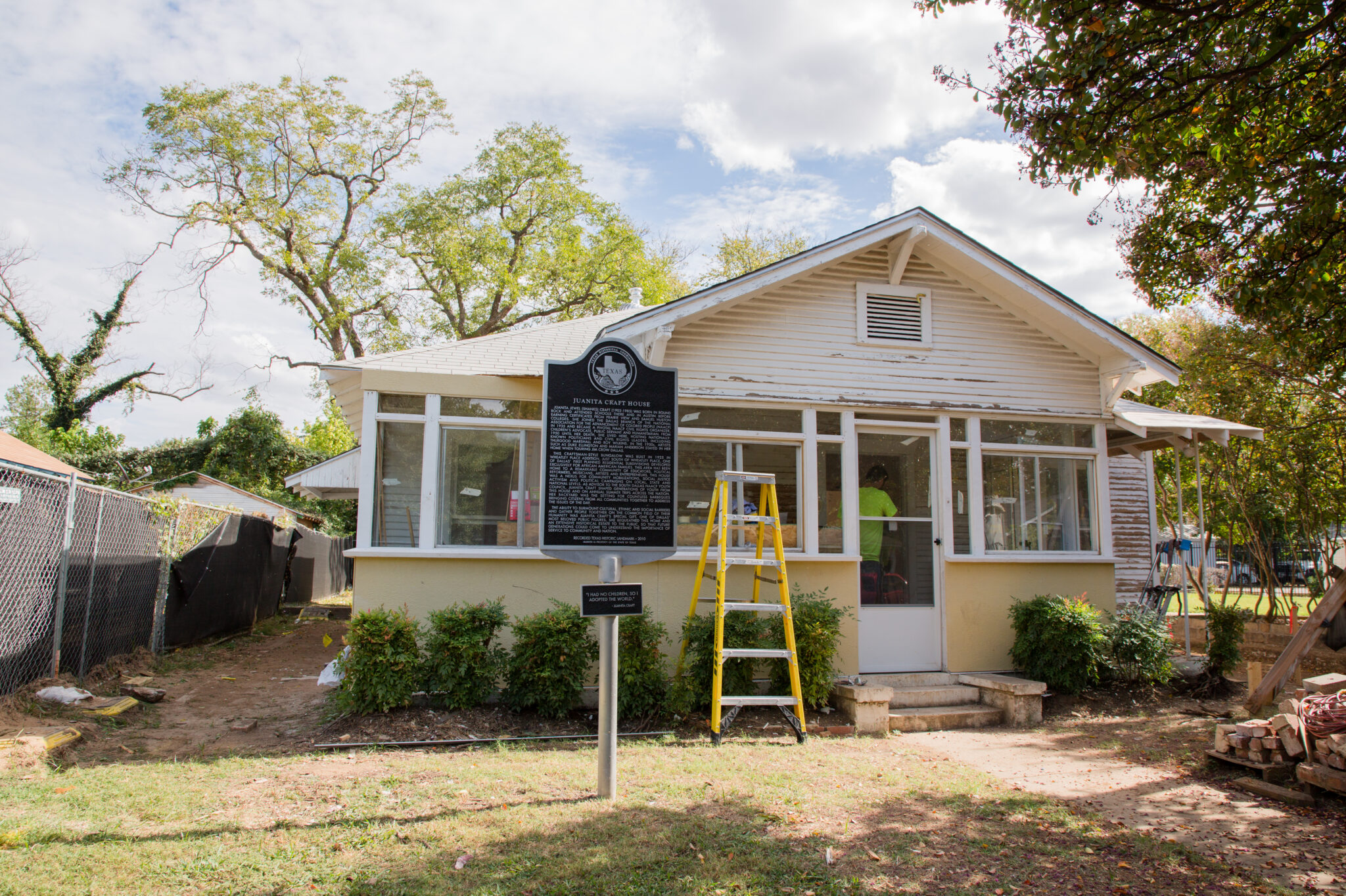 Juanita J. Craft Civil Rights House - Junior League of Dallas